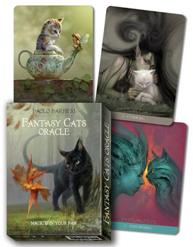 Barbieri Fantasy Cats Oracle Deck